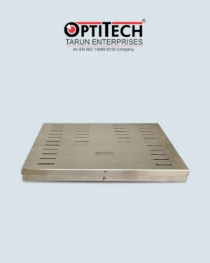 Metallic Sterilization Tray by Optitecheyecare
