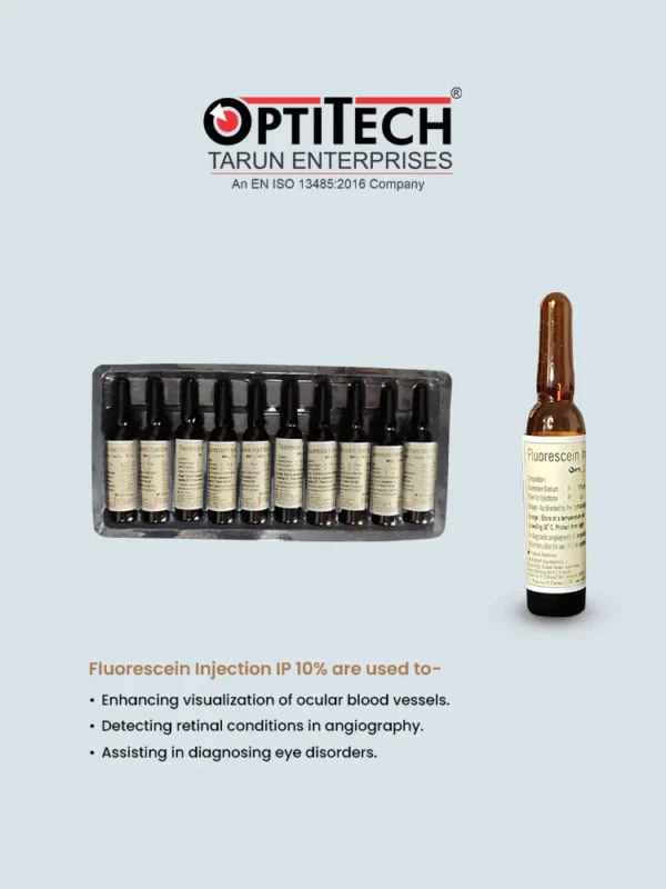 Fluorescein Sodium Injection by Optitecheyecare