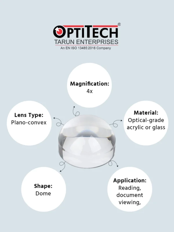 Dome Magnifier by Optitecheyecare