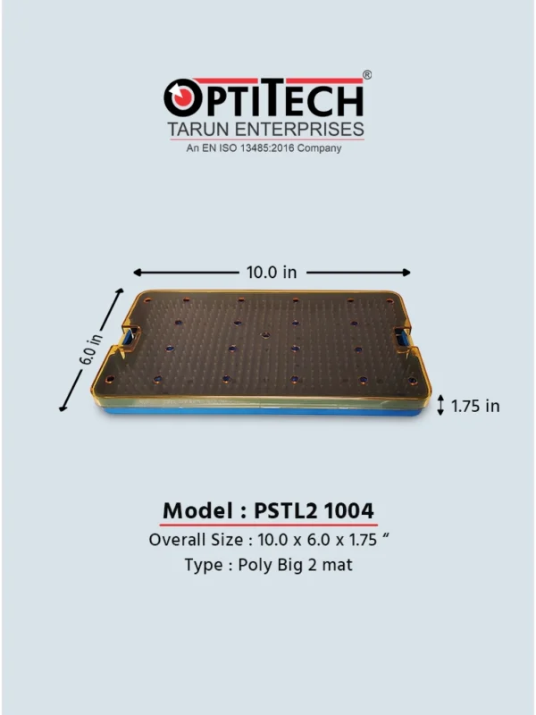 plastic sterilization tray by Optitecheyecare
