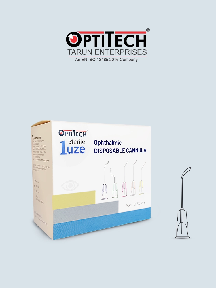Curved Hydrodissection Cannula by Optitecheyecare