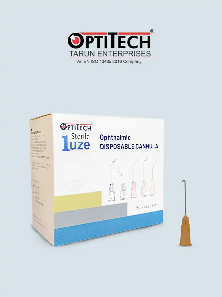 J-Shaped aspiration Cannula by Optitecheyecare