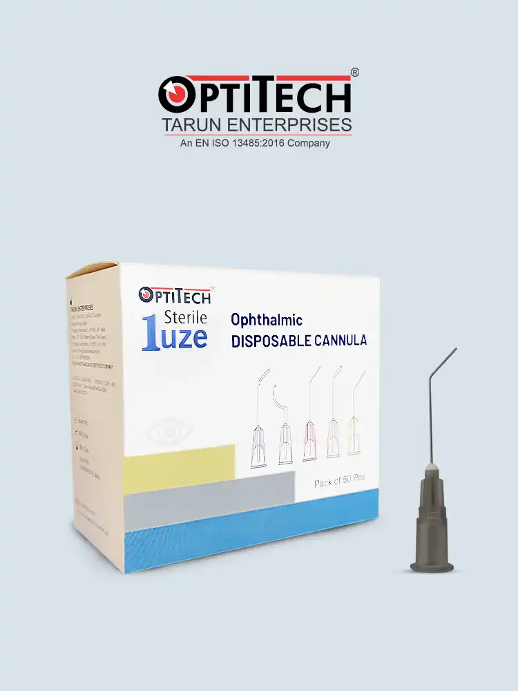 visco elastic cannula by Optitecheyecare