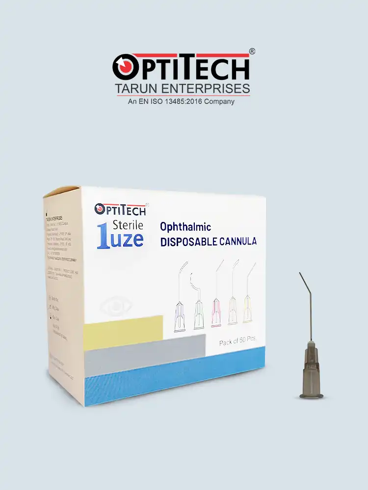Angled Hydrodissection Cannula by Optitecheyecare