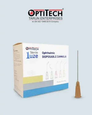 Retrobulbar anaesthesia needle by Optitecheyecare