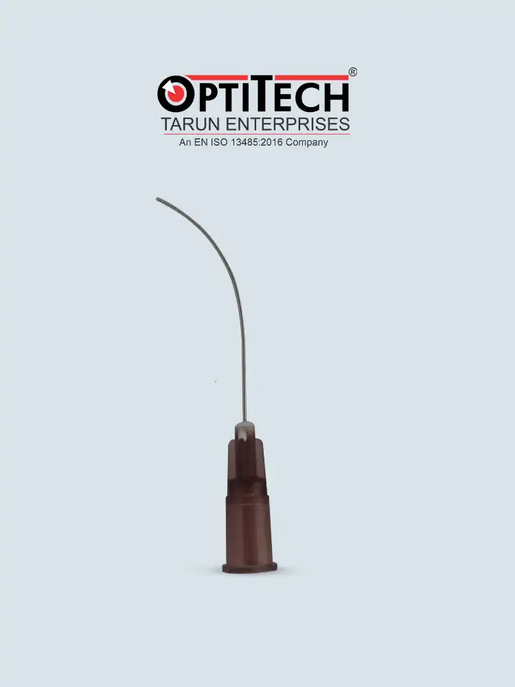 curved lacrimal cannula by Optitecheyecare
