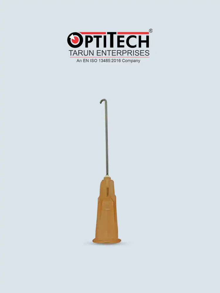 J-Shaped aspiration Cannula by Optitecheyecare
