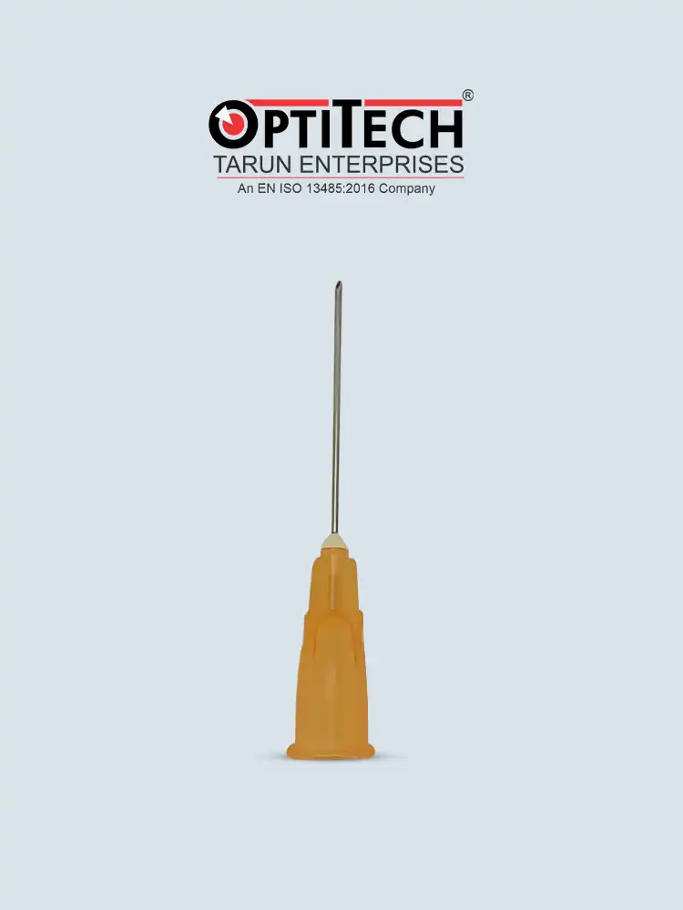 peribulbar anaesthesia needle by Optitecheyecare