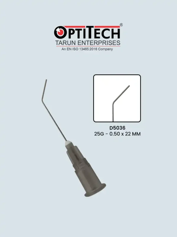 visco elastic cannula by Optitecheyecare