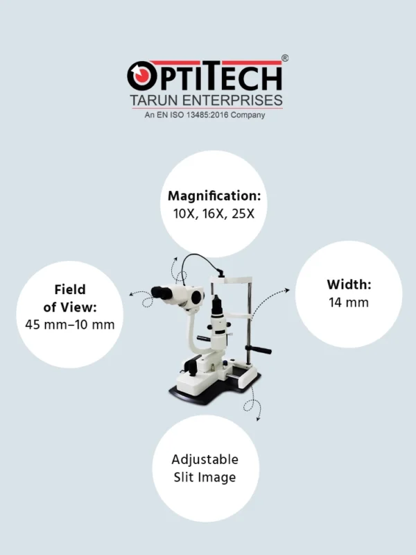 DS-3 Slitlamp Biomicroscope by Optitecheyecare