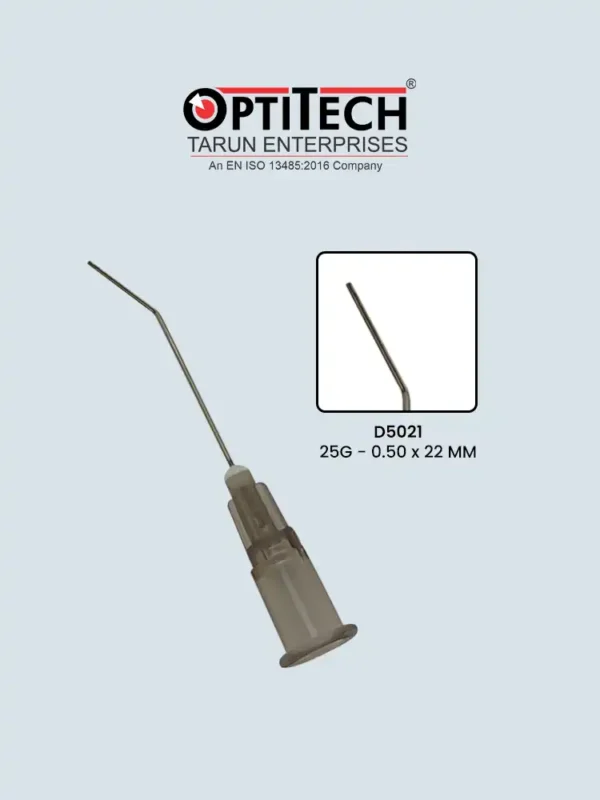 Angled Hydrodissection Cannula by Optitecheyecare