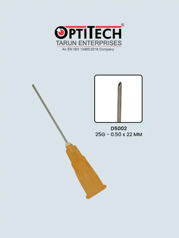 peribulbar anaesthesia needle by Optitecheyecare