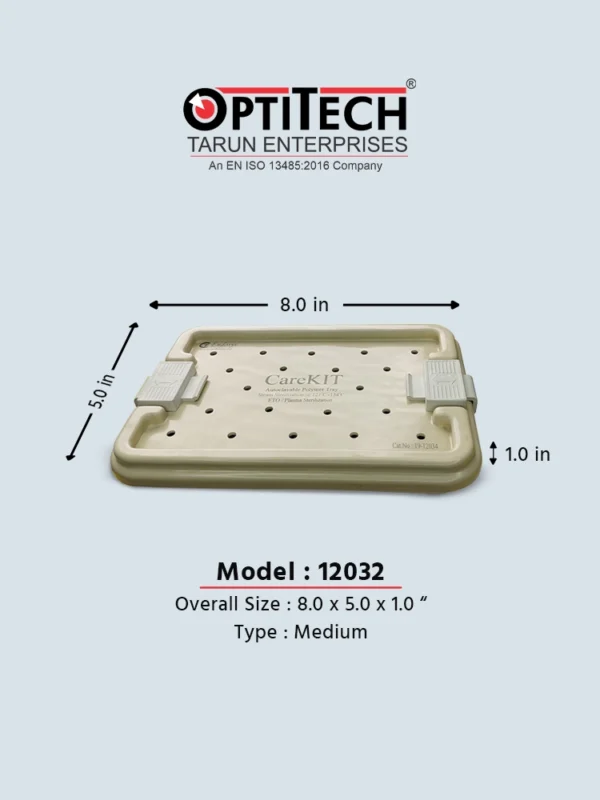 polymer sterilization tray by Optitecheyecare