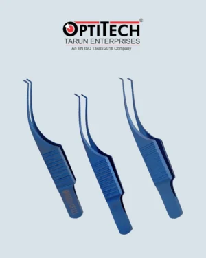 Colibri Forceps with Tying Platform (Titanium) by Optitecheyecare