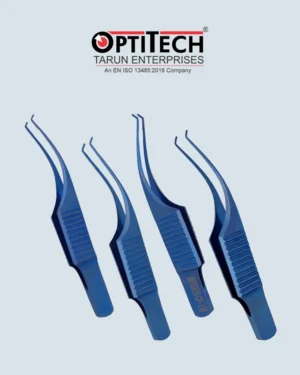 Colibri Forceps with Tying Platform (Titanium) by Optitecheyecare