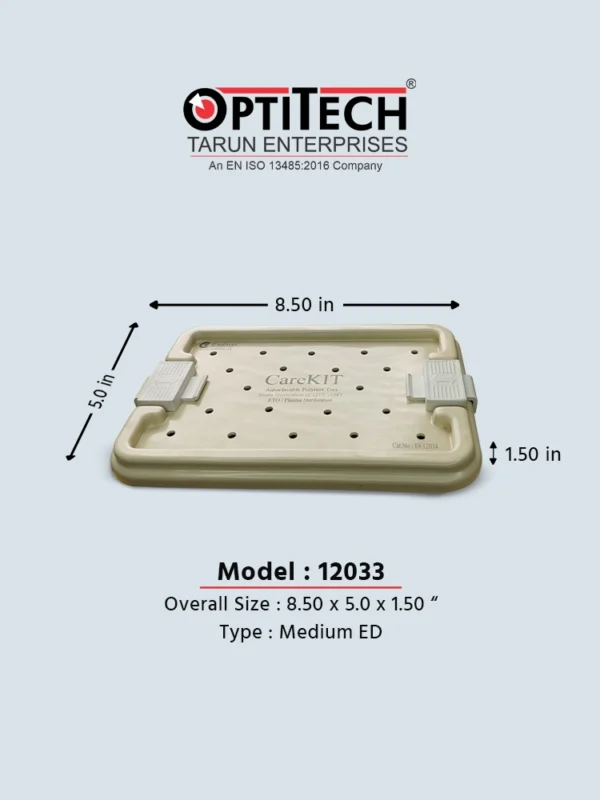 polymer sterilization tray by Optitecheyecare