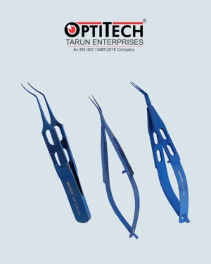 Capsulorhexis Forceps (Titanium) by Optitecheyecare
