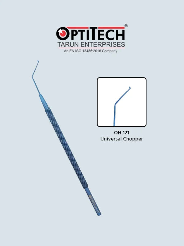 Spatula | Hooks | Choppers (Titanium) by Optitecheyecare