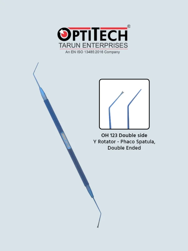 Spatula | Hooks | Choppers (Titanium) by Optitecheyecare