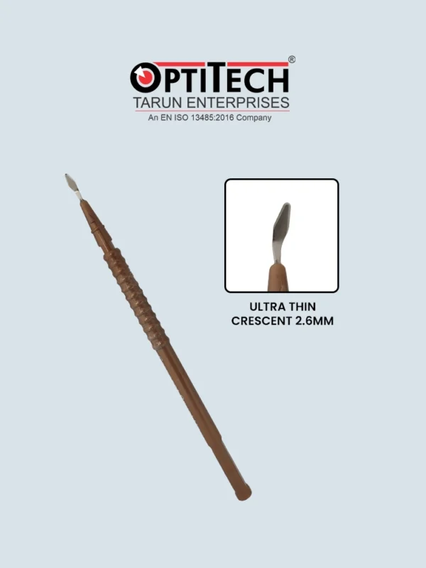 Crescent ultra thin blade by Optitecheyecare