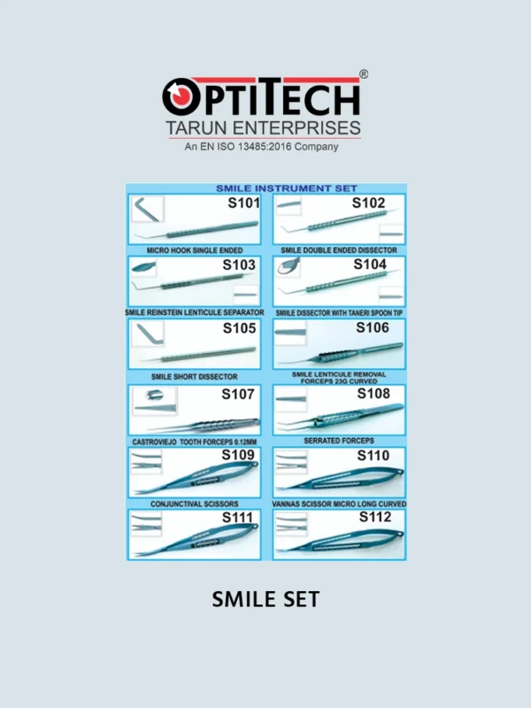 Smile set instrument by Optitecheyecare