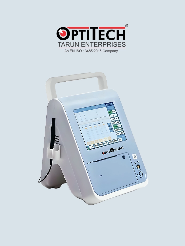 a-scan biometer machine for eye measurement